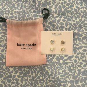Kate spade 2 pack earrings
